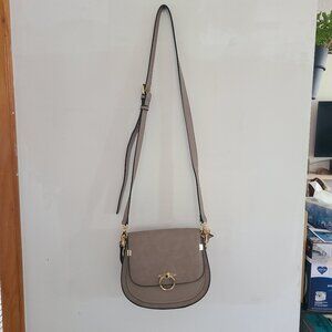 Faux Vegan Leather Crossbody Bag